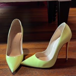 Christian Louboutin So Kate pumps. Gently worn.